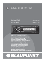 Blaupunkt Brisbane-SD-48 - Owners Manual